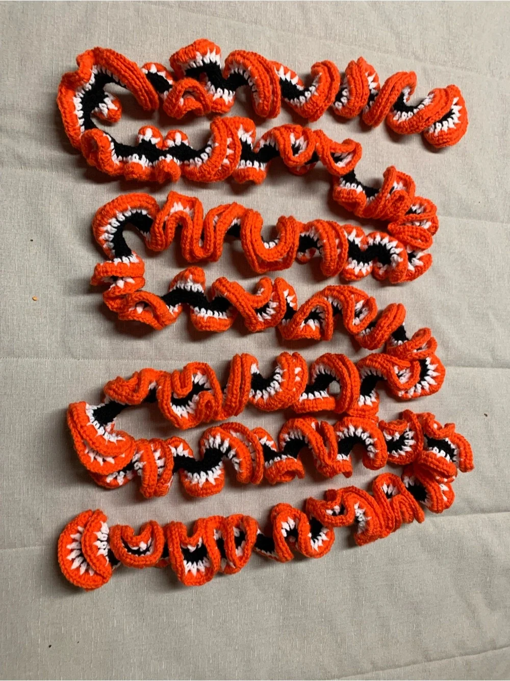 Hand Crafted garland spiral